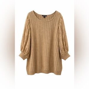 Elegant Tan Sweater